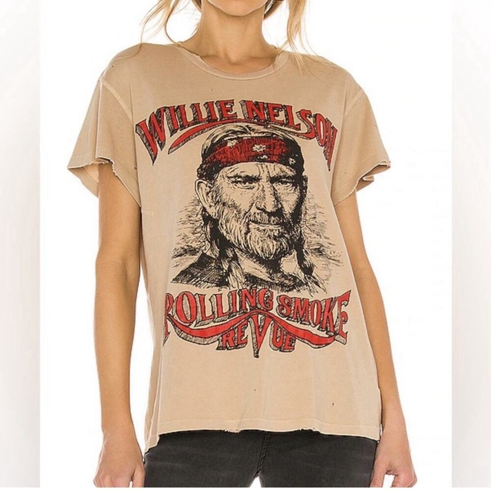 Madeworn Authentic Vintage Willie Nelson T Shirt NEW WITH TAGS